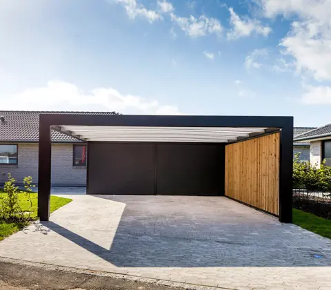 KUBIC Carport mit Platz für twei Autos