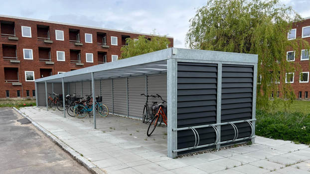 UNA Fahrradunterstand